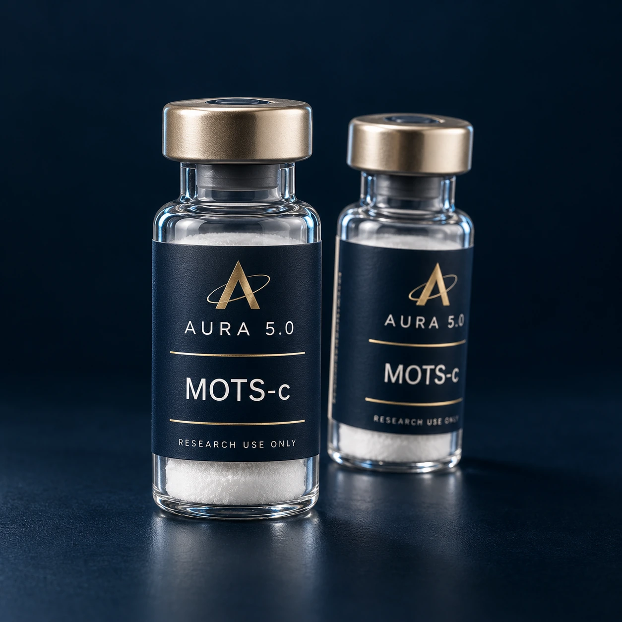 AURA 5.0 MOTS-c branded product presentation